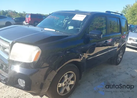 2011 Honda Pilot Touring из США, поврежденный, VIN 5FNYF4H99BB025494